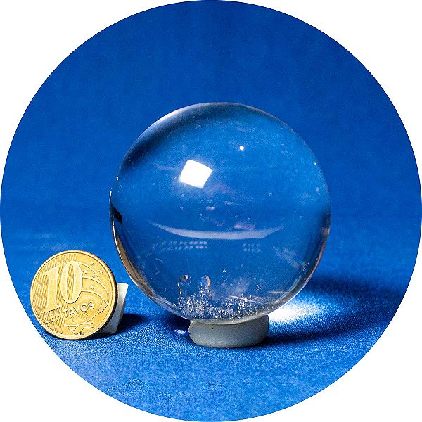 Mini Esfera Cristal Super Extra Natural 48mm 156g Tipo A