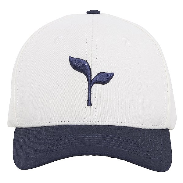 BONÉ BASIC BEGE COM ABA AZUL