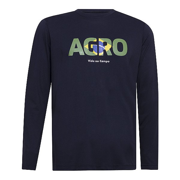 CAMISA TERMICA MASCULINA UV50+ | AGRO BRASIL