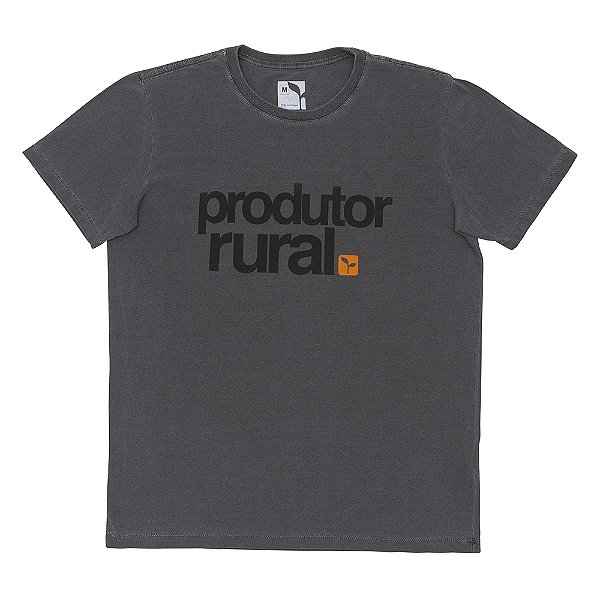 CAMISETA PRODUTOR RURAL - ESTONADA - CHUMBO