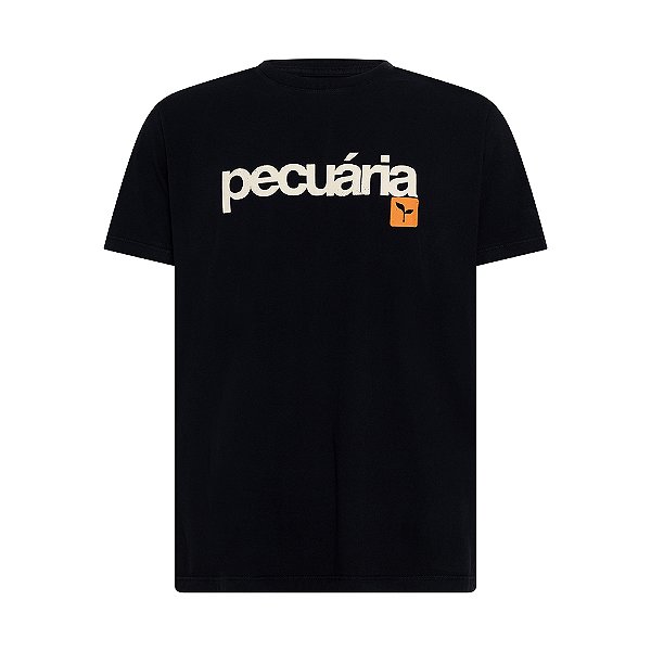 CAMISETA PECUÁRIA - PRETA