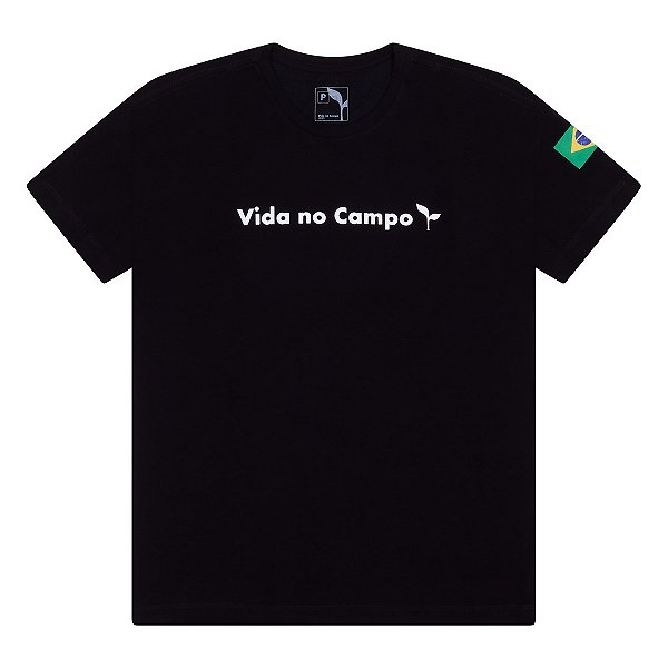 CAMISETA VIDA NO CAMPO OFICIAL - ALGODÃO EGÍPCIO