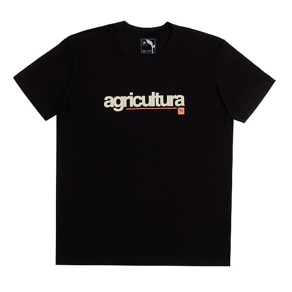 CAMISETA AGRICULTURA - PRETA