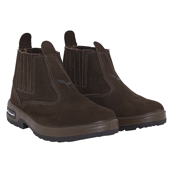 BOTINA VIDA NO CAMPO - NOBUCK CHOCOLATE