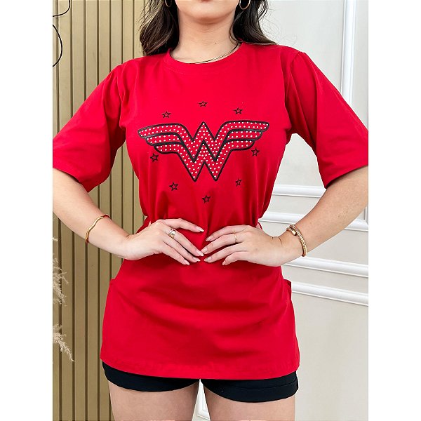 Max T-shirt Mulher Maravilha