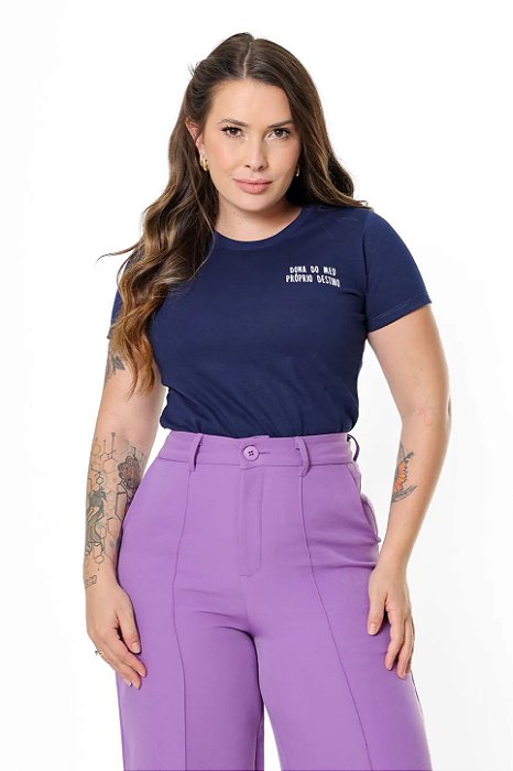 T-shirt Feminina Dona do meu próprio destino