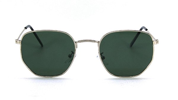 Óculos de Sol Unissex Hexagonal