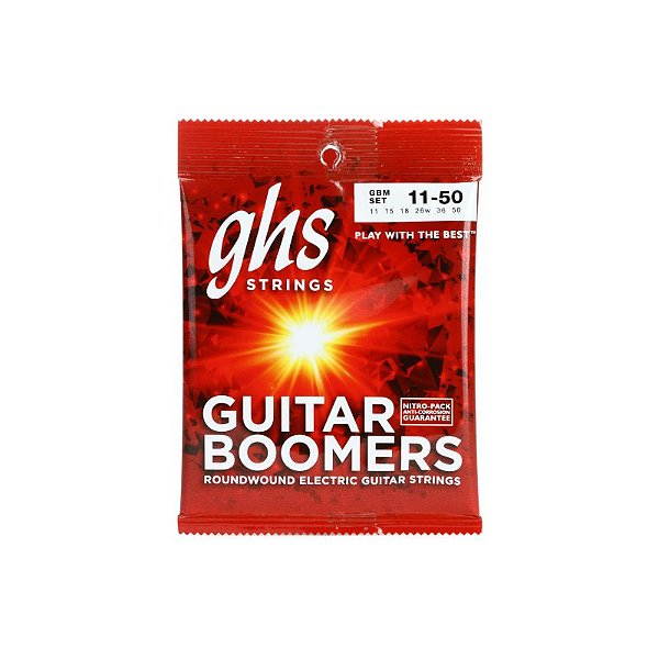 Encordoamento Para Guitarra 011 SET GBM 11-50 - GHS