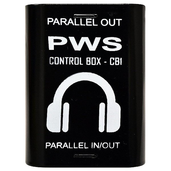 Adaptador Pws Para Fone De Ouvido Control Box CB1 Plus - PWS