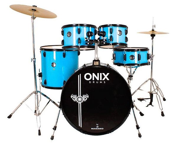 Bateria Onix Drums Smart 22 Baby Blue BBE - Nagano
