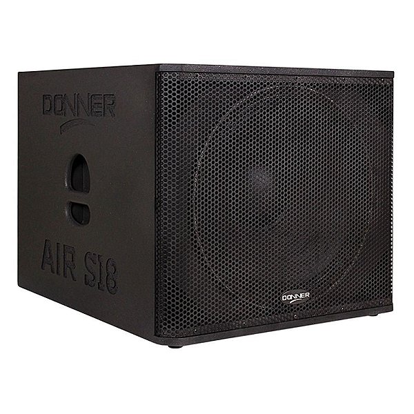 Caixa Subwoofer Ativo 600W RMS 18' AIRS18 - DONNER