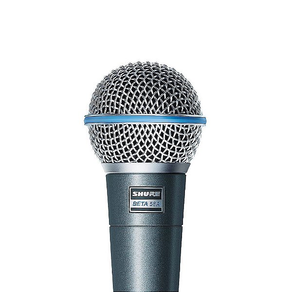 Microfone Dinâmico de Mão BETA 58A - SHURE