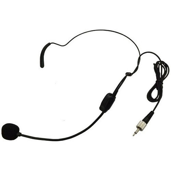 Microfone Headset Auricular Com Plugue P2 Rosca HT-9 - KARSECT