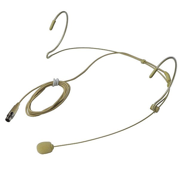 Microfone Headset Mini Auricular Com Conector XRL 60-CSR