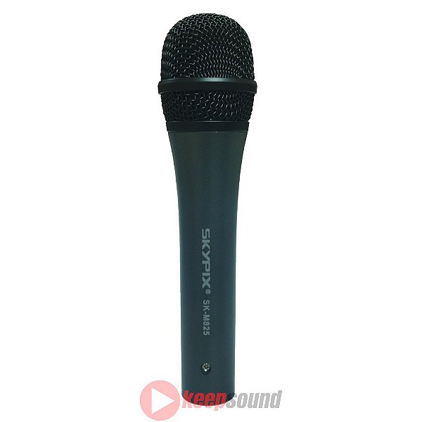 Microfone Profissional de Mão SK-M825 - SKYPIX