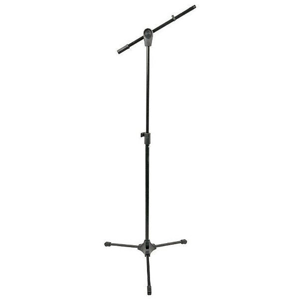 Pedestal Para Microfone Preto PSSU00142ME com rosca em metal - RMV