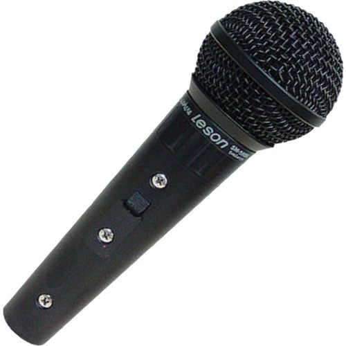 Microfone dinâmico cardióide SM-58 P4 BK Preto Fosco- LESON