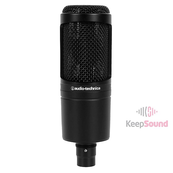 Microfone Profissional Condensador AT2020 - AUDIO-TECHNICA