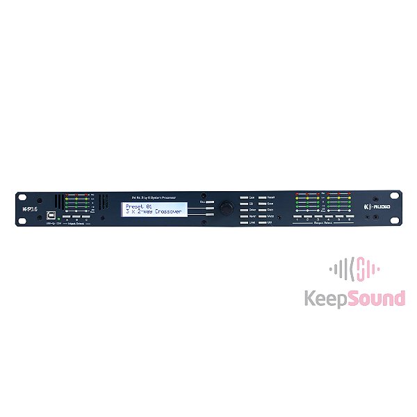 Processador de Áudio 3 Canais 6 Saídas KSP 3.6 - K-AUDIO
