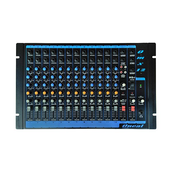 Mesa De Som 12 Canais Omx 12 - Oneal