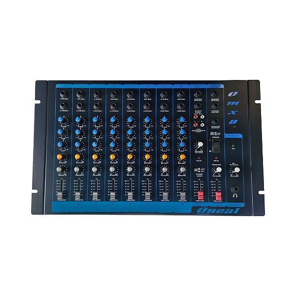 Mesa De Som 8 Canais Omx 8 - Oneal