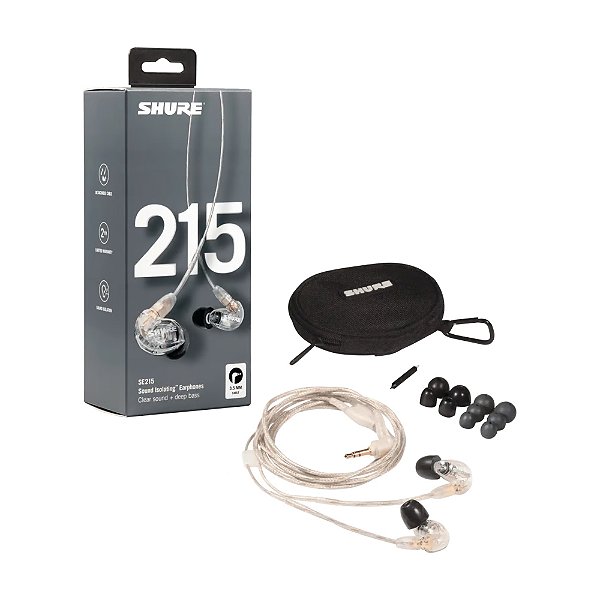 Fone De Ouvido Intra Auricular (in Ear) Se215-cl - Shure