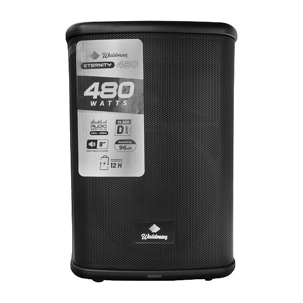Caixa De Som Portátil Com Bateria 120w Eternity 480 - Waldman