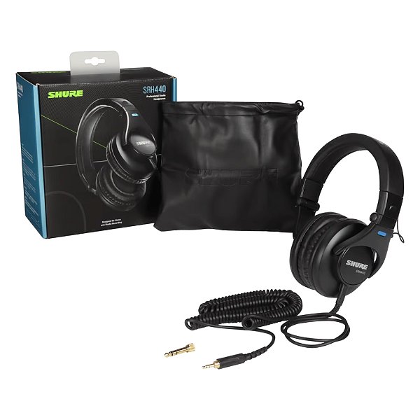 Headphone Profissional De Estúdio Srh440 - Shure