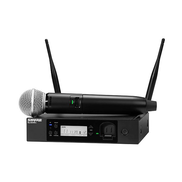 Microfone Profissional Sem Fio Glxd24r+br/sm58-z3 - Shure