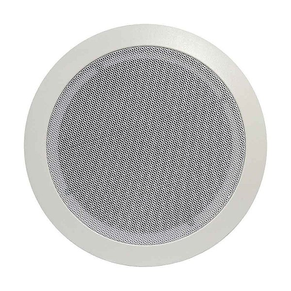 Arandela 6" Coaxial 68w Som Nítido Branca Cr670ppn