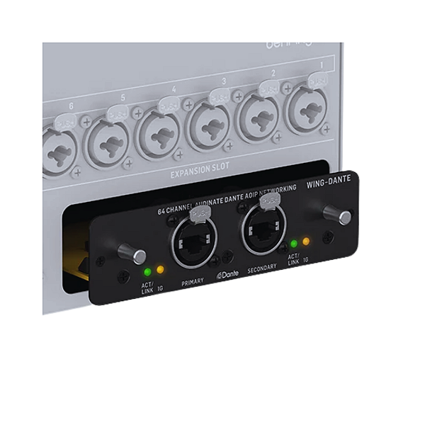 Interface de Audio Behringer Wing Dante