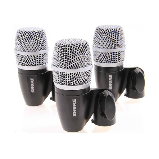 KIT Microfone Para Bateria SHURE Profissional PGDMK4-XLR