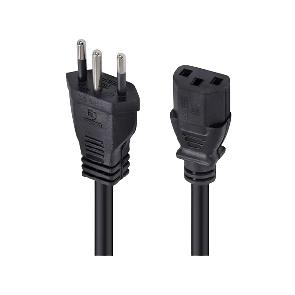 Cabo de Força Pc Pc Macho e Femea 50 cm Antera