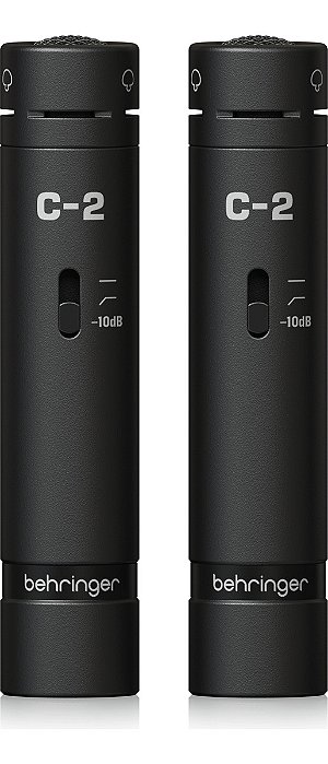 Microfone Condensado C-2 Dark - Behringer