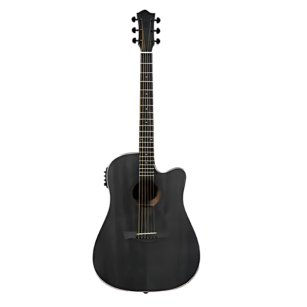 Violão Tagima Tbw-200 Bk Folk Cutaway Eq Aço Preto