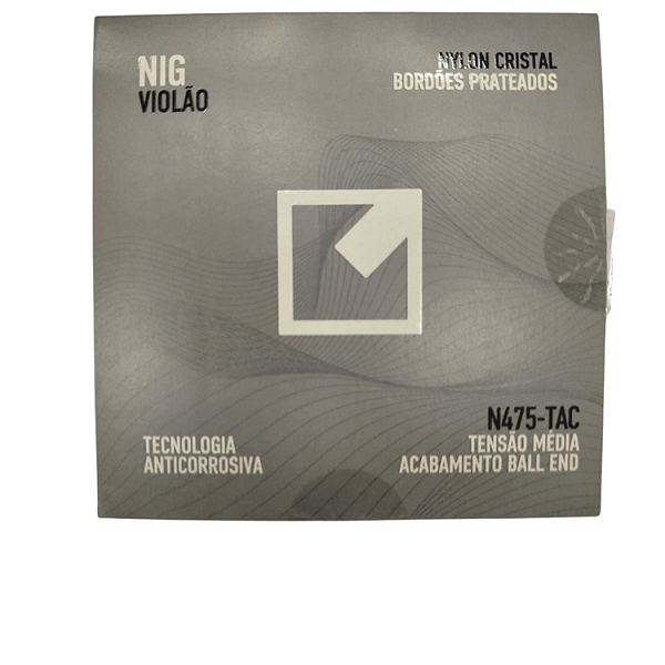 Enc. Violao Nylon-cristal/prateada Media Tensao - Tac