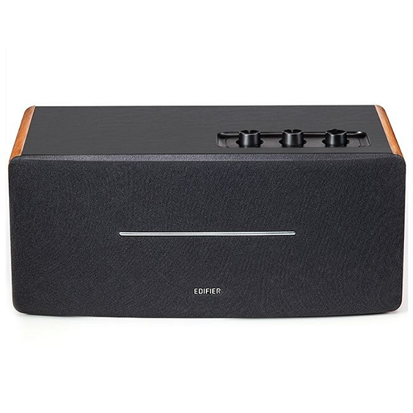 Monitor Edifier D12 70w Rms Bluetooth Som Estéreo Madeira