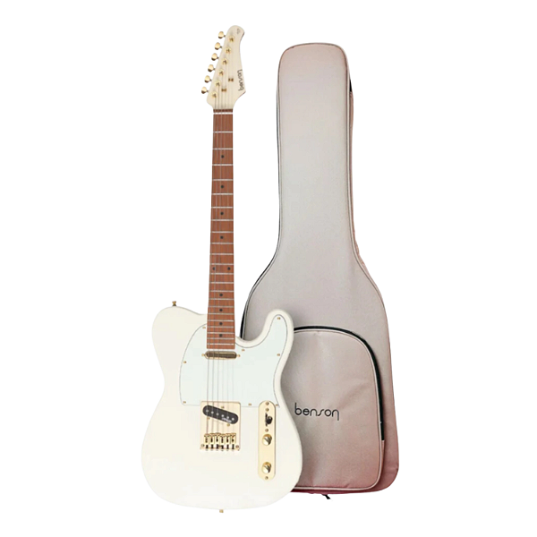 Guitarra Hardy T 904 M Ow/aw Mh Gold – Modelo Profissional