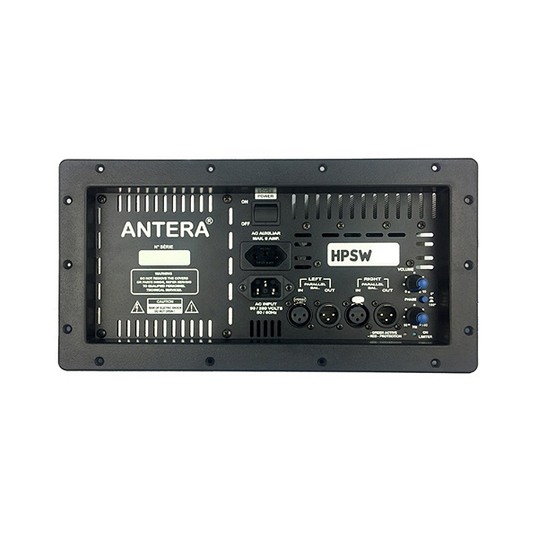 Subwoofer Ativo Hpsw 18a - Antera