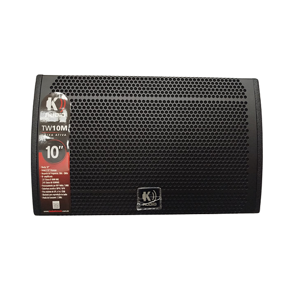 Caixa De Som Ativa K Audio Mad Tw10m