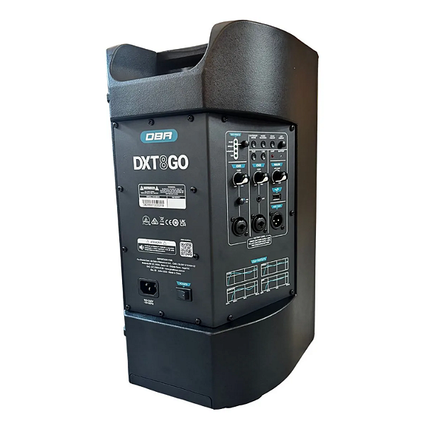 Caixa De Som Ativa Dxt8 Go - Dbr