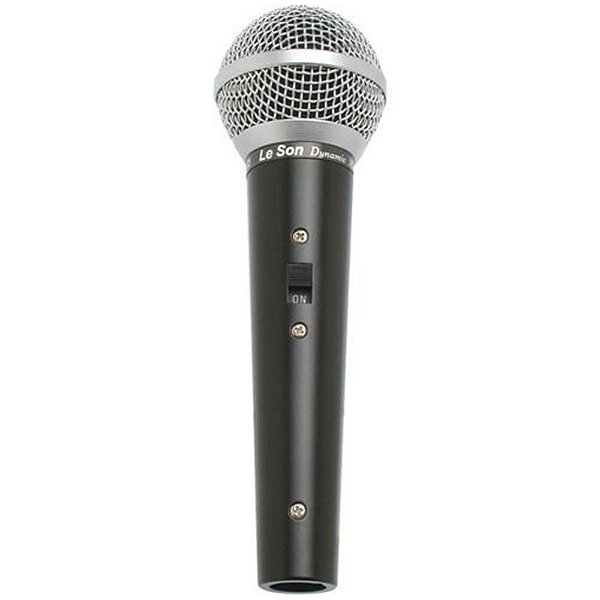 Microfone De Mão Vocal Profissional Com Cabo P10 SM50 VK - LESON