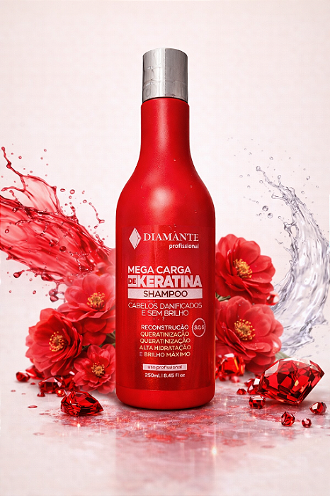 Shampoo Mega Carga de Keratina