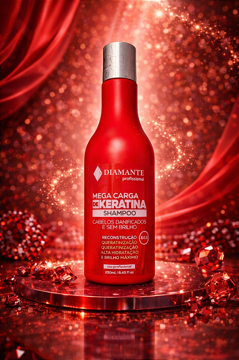 Shampoo Mega Carga de Keratina