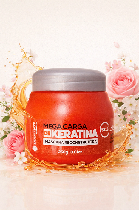 Máscara Mega Carga Keratina
