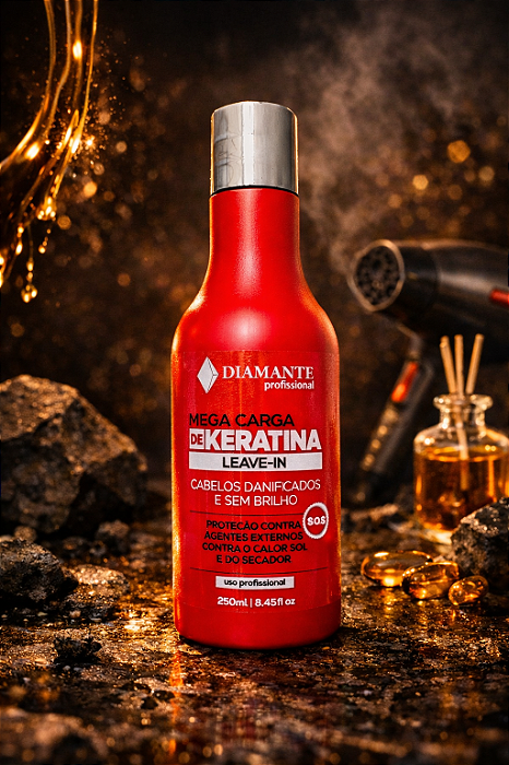 Leave-in Mega Carga de Keratina