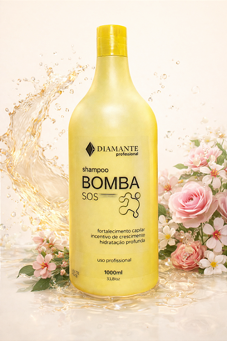 Shampoo Bomba 1L - Fortalecimento Capilar