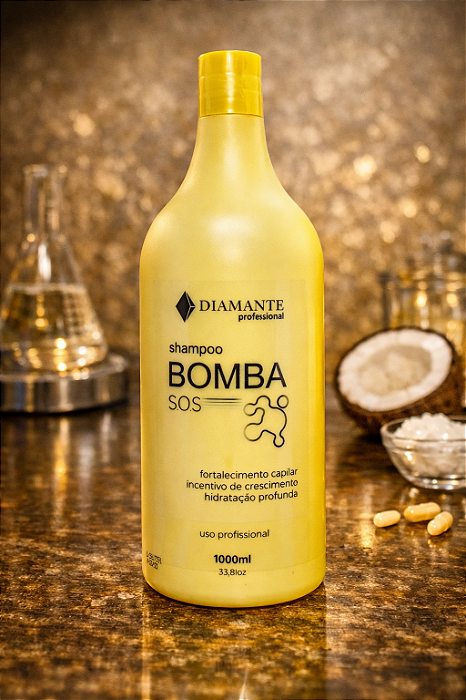 Shampoo Bomba 1L - Fortalecimento Capilar