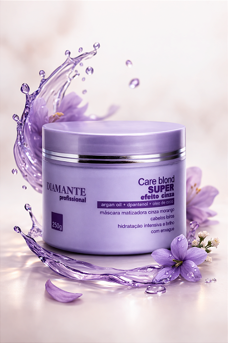 Máscara Super Morango Efeito Cinza 250g