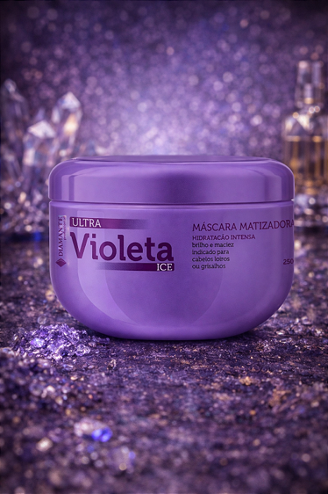 Máscara Ultra Violeta Efeito ICE 250g